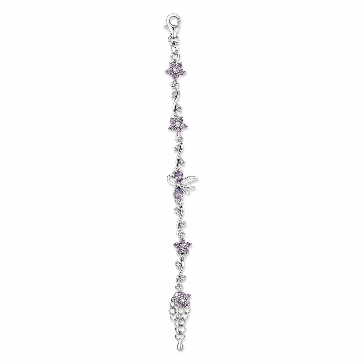 Crystallix Fashion Bracelet for Women | Premium Floral Bracelet | Lightweight & Skin-Friendly | Elegant Jewelry Gift for Women & Girls 5