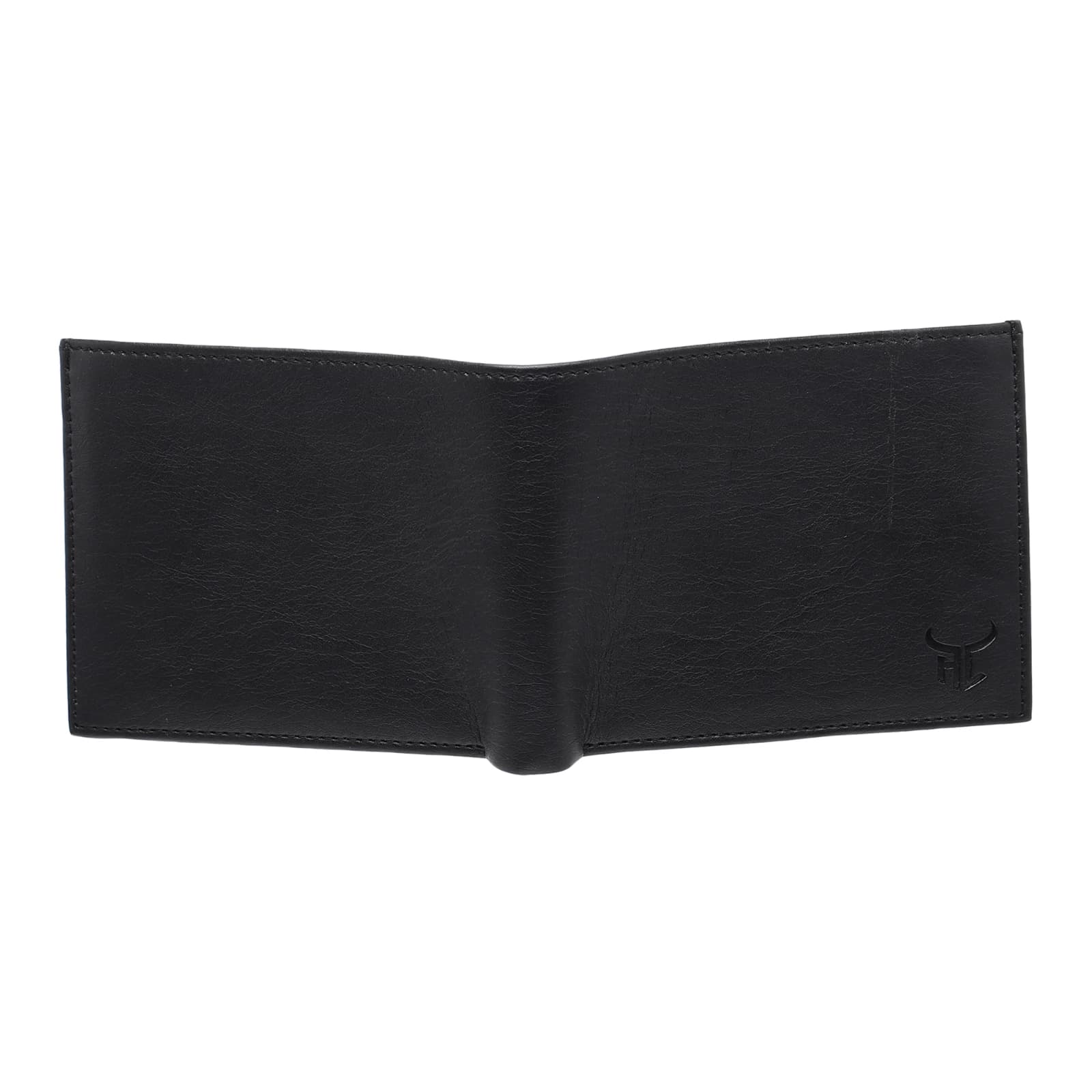 Highlark Executive Smooth Leather Bi-Fold Wallet – Midnight Black 6
