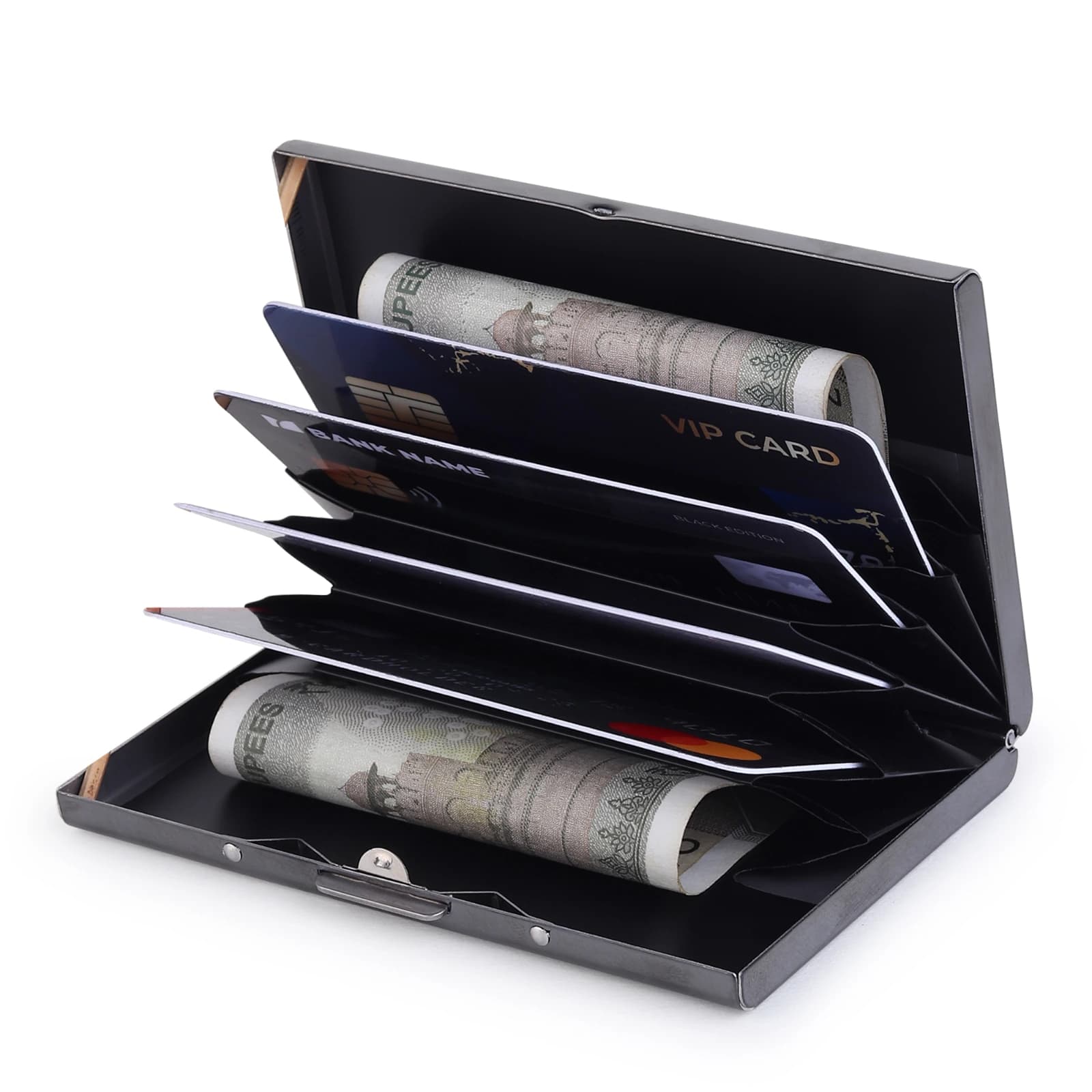Highlark Stylish Slim Card Holder for Men & Women 4