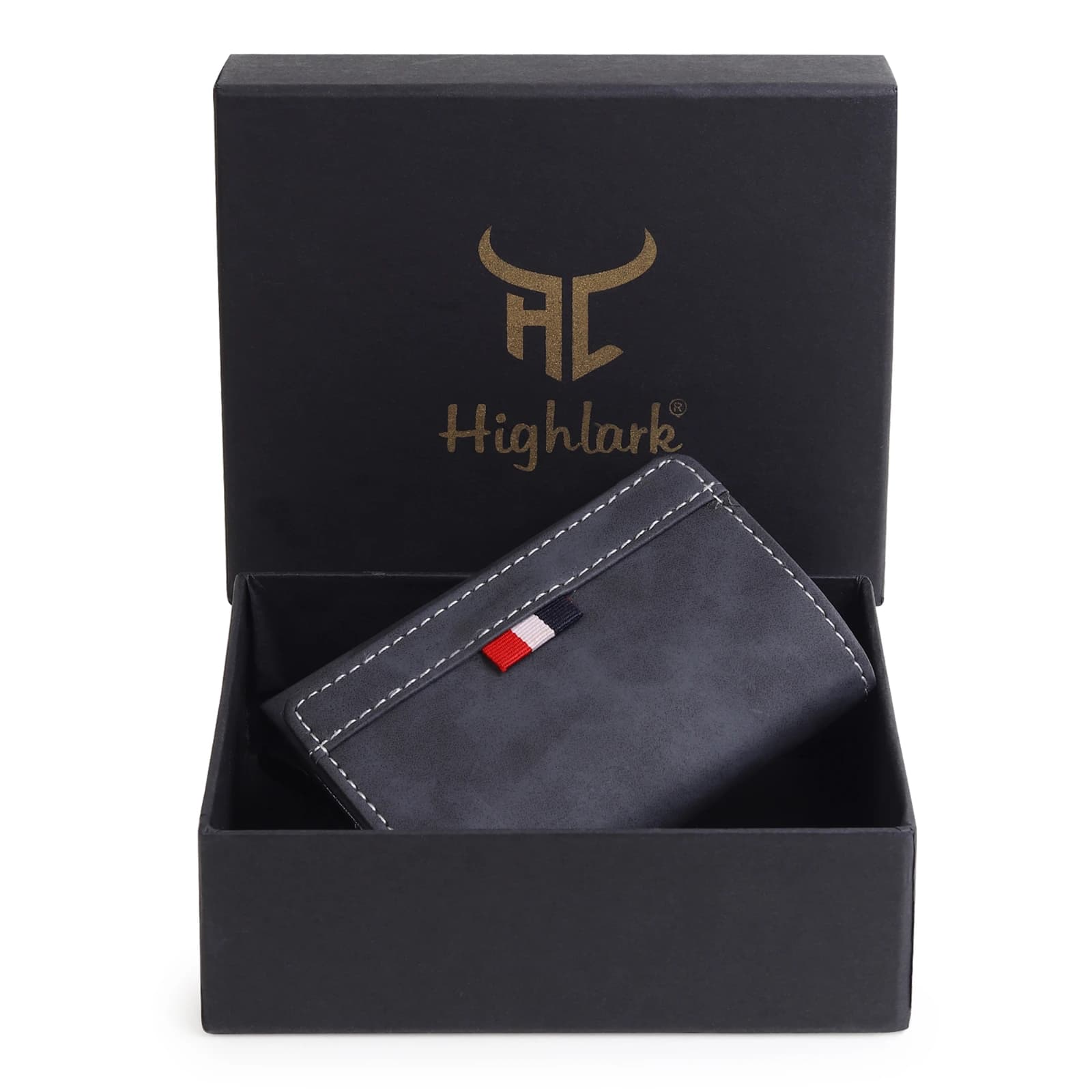 Highlark Automatic Pop-Up RFID Blocking Smart Wallet & Card Holder – Matte Charcoal Grey 6