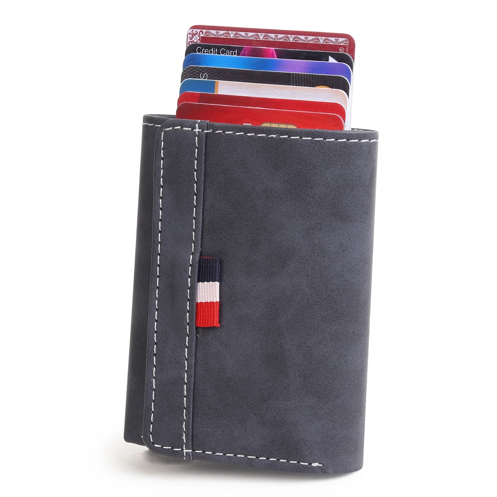 Highlark Automatic Pop-Up RFID Blocking Smart Wallet & Card Holder – Matte Charcoal Grey 1