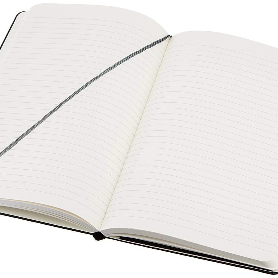 Highlark Classic Hardbound Journal Notebook with Elastic Closure – Sleek Matte Black 4
