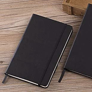 Highlark Classic Hardbound Journal Notebook with Elastic Closure – Sleek Matte Black 3