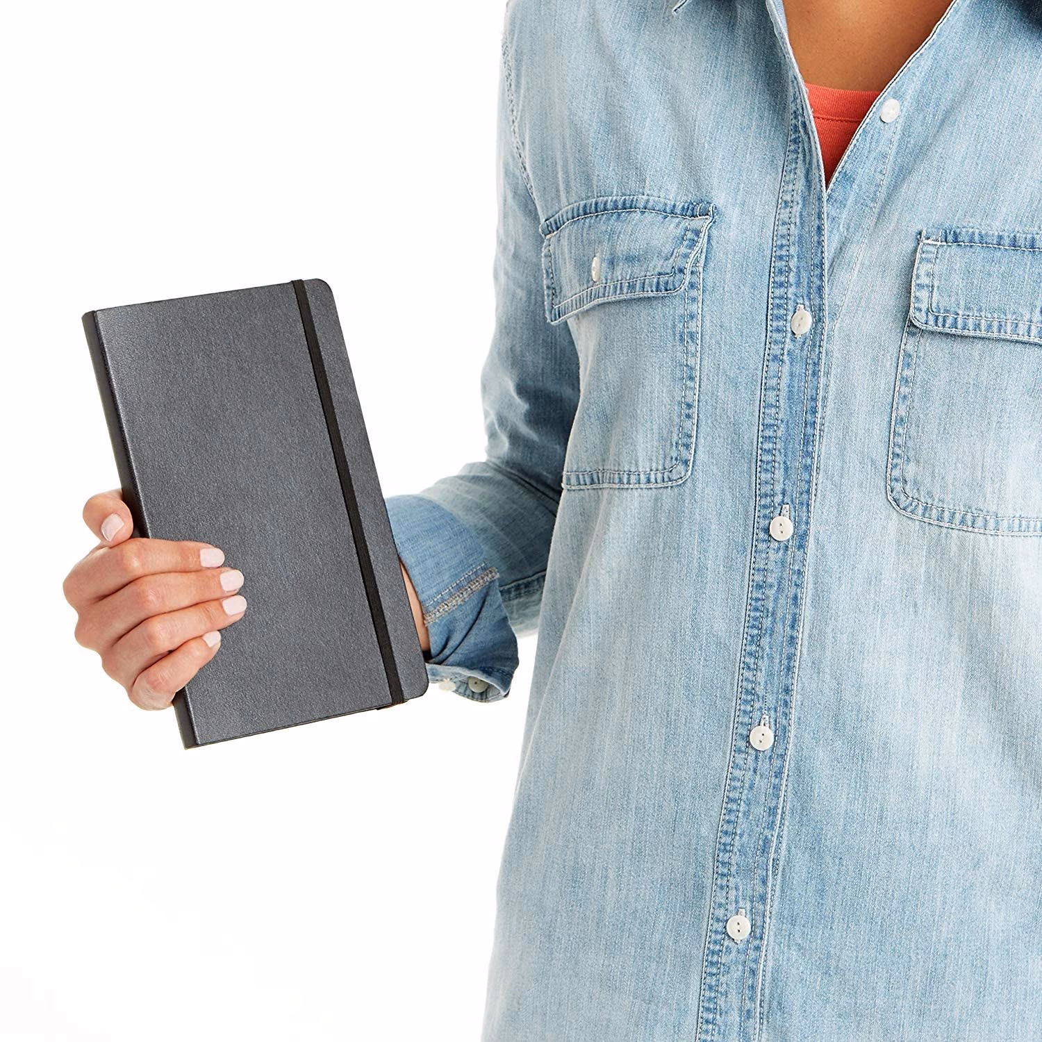 Highlark Classic Hardbound Journal Notebook with Elastic Closure – Sleek Matte Black 1