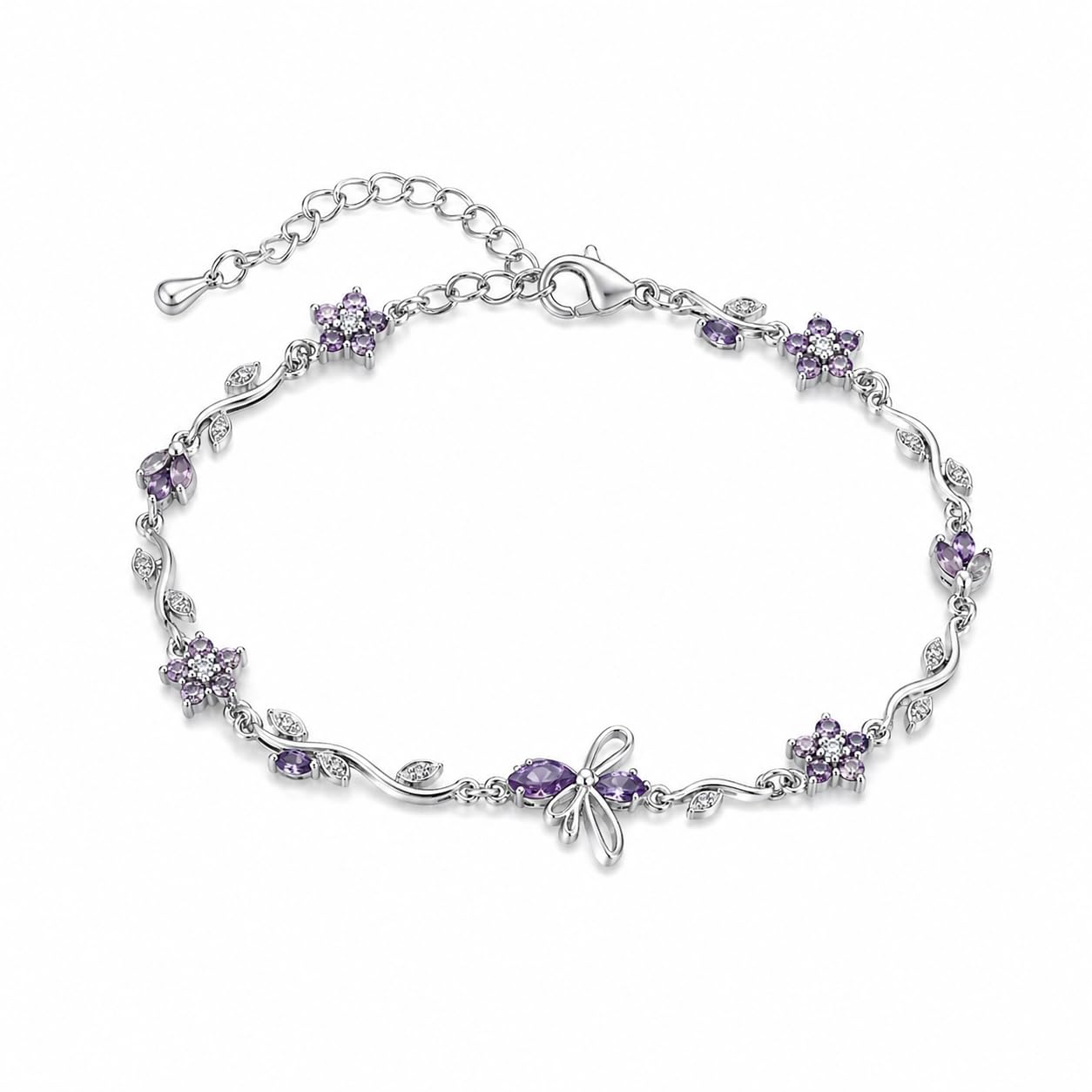 Bracelet for Women | Premium Floral Bracelet | Lightweight & Skin-Friendly | Elegant Jewelry Gift for Women & Girls