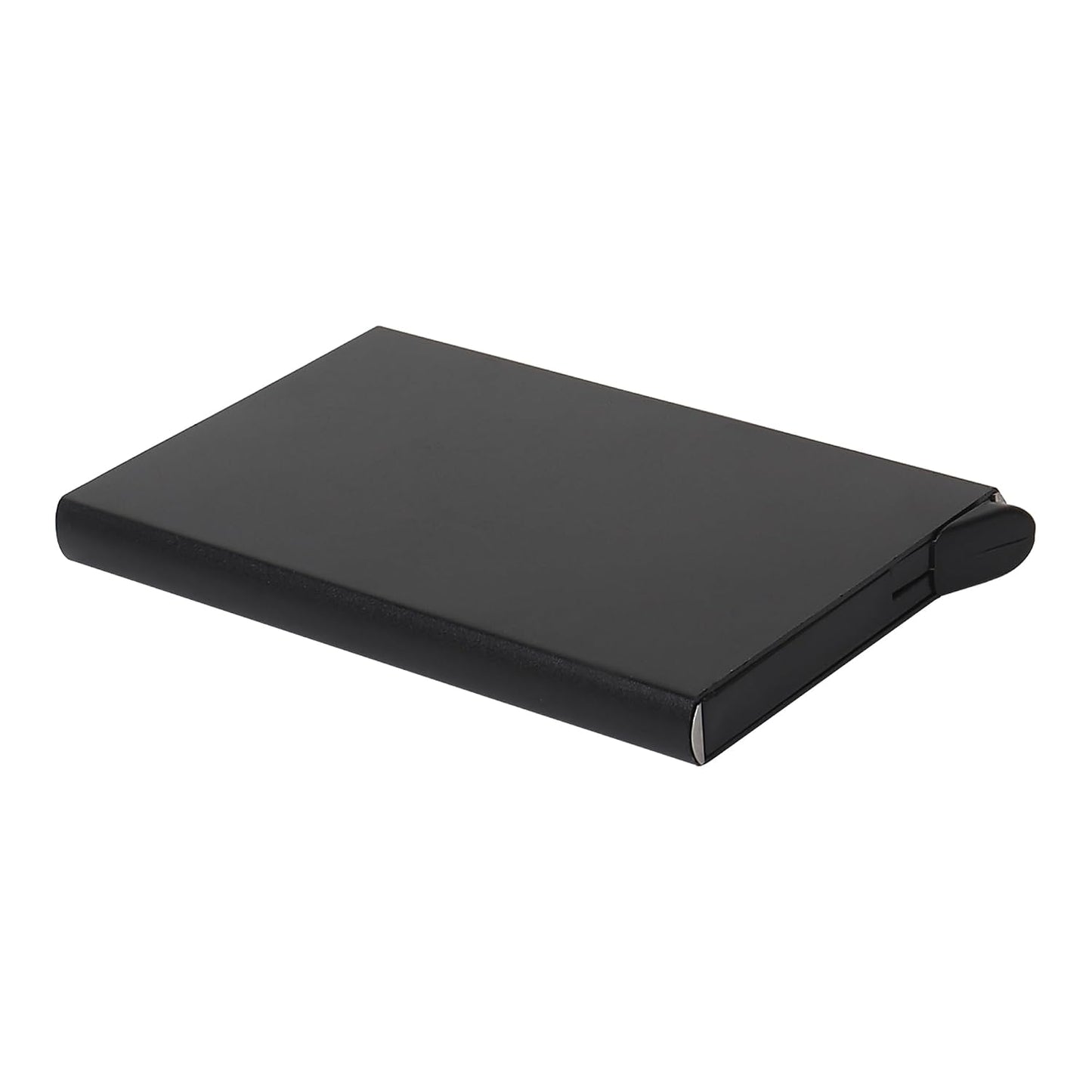 Black Stainless Steel Unisex RFID Card Holder