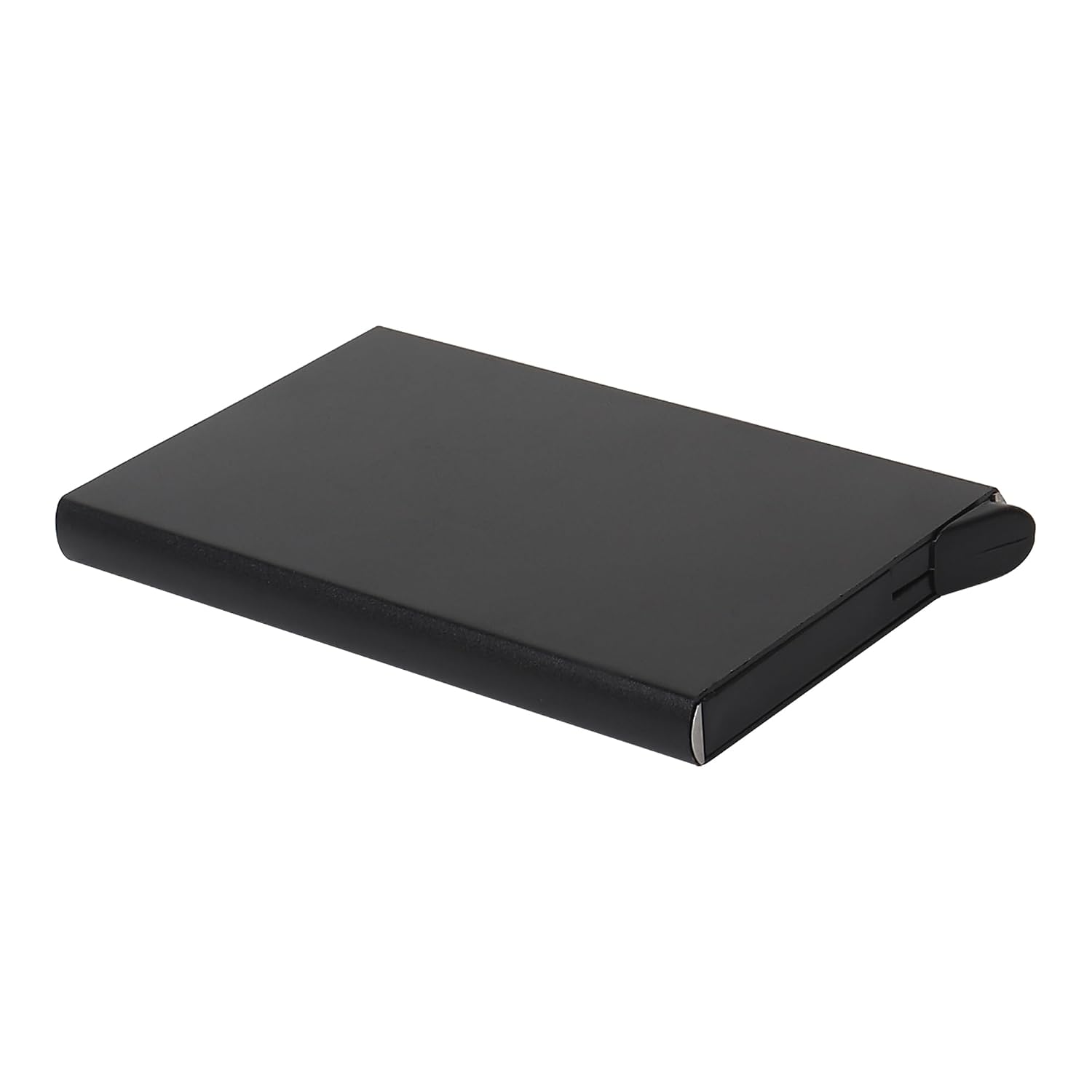 Black Stainless Steel Unisex RFID Card Holder