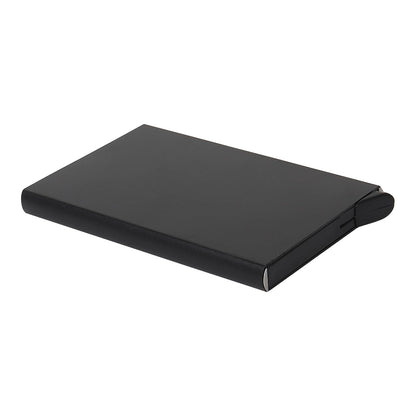 Black Stainless Steel Unisex RFID Card Holder
