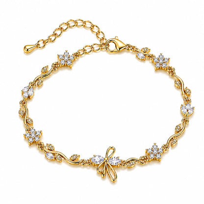Bracelet for Women | Premium Floral Bracelet | Lightweight & Skin-Friendly | Elegant Jewelry Gift for Women & Girls