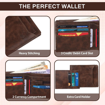 Wallet & Keychain Combo Gift Set for Men | Business, Office, Graduation, Thank You, Welcome, Birthday, Professional, Employee Gift Hampher