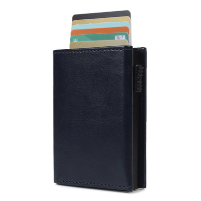 Highlark Blue Elite Pro SlideX RFID Protected Wallet Card Holder for Men