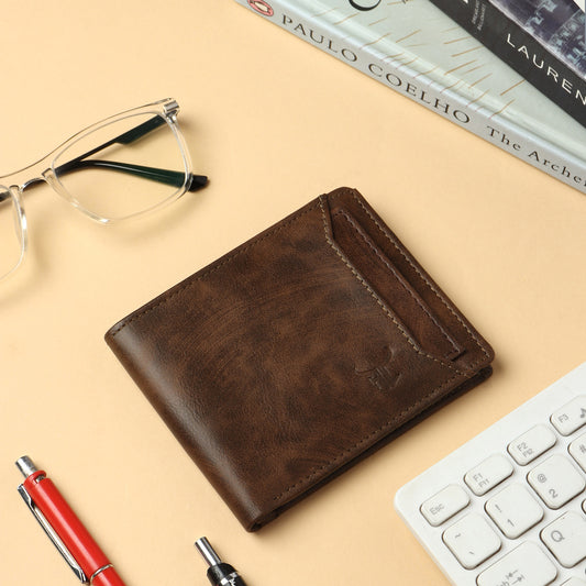 Highlark Premium Leather Card Holder Wallet with RFID Protection – Slim & Stylish Everyday Wallet
