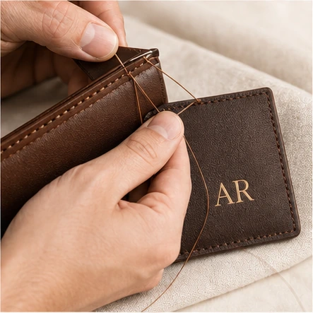 Highlark artisan stitching leather
