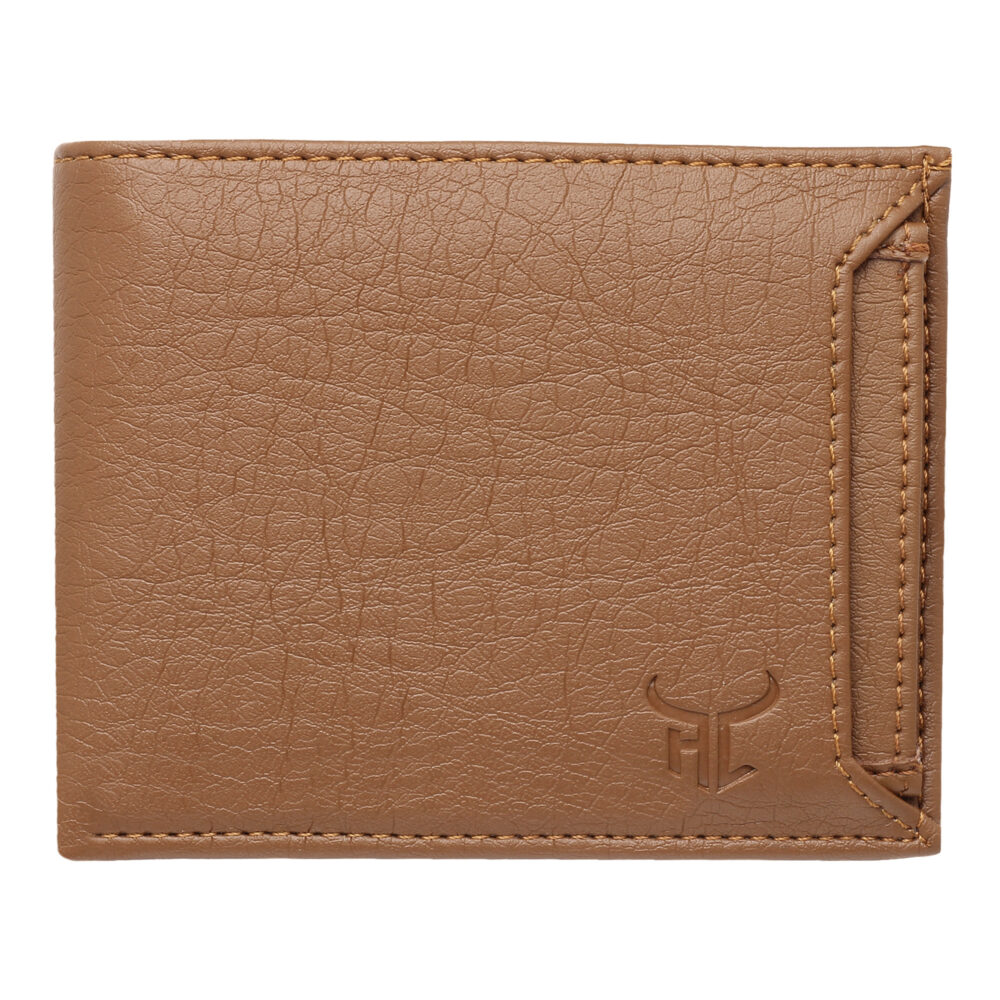 Highlark Premium & Exclusive PU Leather Brown Wallet for Men I Slim & Compact Wallet I 7 Card Slots I 2 Currency Slots | 1 Coins Slots