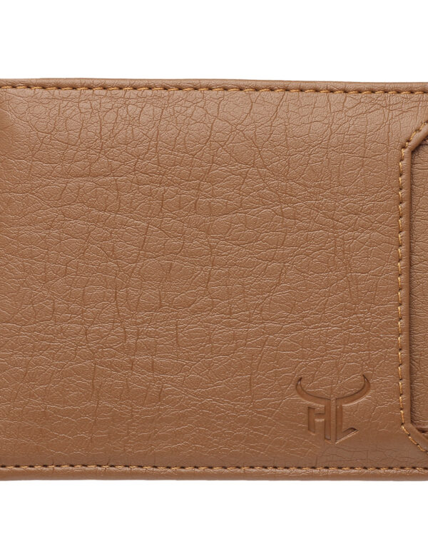 Highlark Premium & Exclusive PU Leather Brown Wallet for Men I Slim & Compact Wallet I 7 Card Slots I 2 Currency Slots | 1 Coins Slots